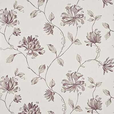 Фото Обои с рисунком - Растение - стиль Английская классика - Светло-серые - Купить в Интернет-магазине