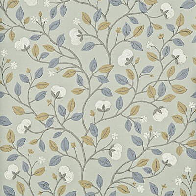 Фото Обои с рисунком - Растение - стиль Английская классика - Голубы - Купить в Интернет-магазине