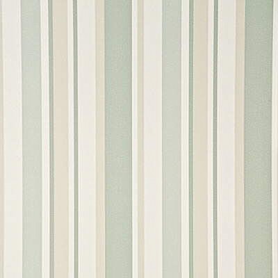 Фото Обои с рисунком - Полоски - стиль Английская классика - Бирюзовые - Купить в Интернет-магазине