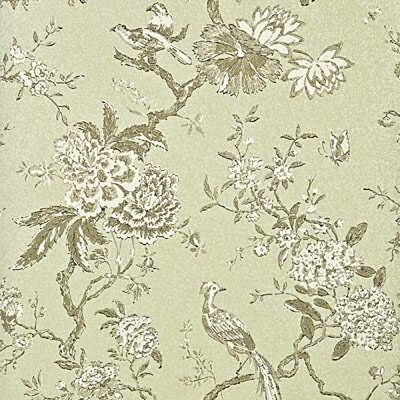 Фото Обои с рисунком - Анималистический принт - стиль Английская классика - Зеленые - Купить в Интернет-магазине