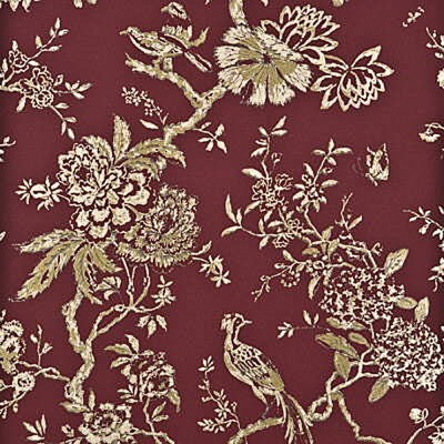 Фото Обои с рисунком - Анималистический принт - стиль Английская классика - Красные - Купить в Интернет-магазине