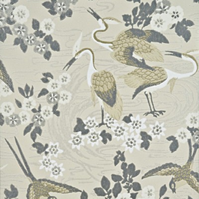 Фото Обои с рисунком - Анималистический принт - стиль Английская классика - Серые - Купить в Интернет-магазине