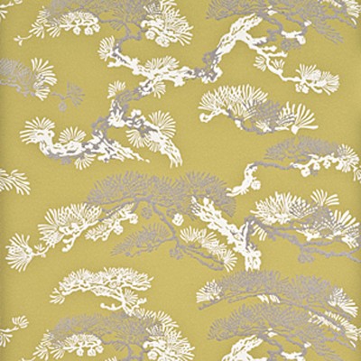 Фото Обои с рисунком - Растение - стиль Английская классика - Желтые - Купить в Интернет-магазине