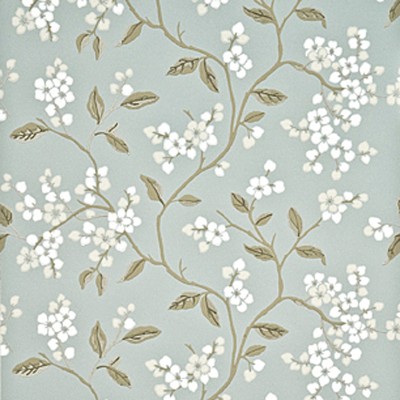 Фото Обои с рисунком - Растение - стиль Английская классика - Голубы - Купить в Интернет-магазине