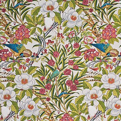 Фото Обои с рисунком - Цветы - стиль Английская классика - Кремовые - Купить в Интернет-магазине