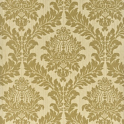 Фото Обои с рисунком - Дамаск - стиль Английская классика - Желтые - Купить в Интернет-магазине