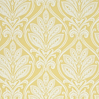 Фото Обои с рисунком - Дамаск - стиль Английская классика - Желтые - Купить в Интернет-магазине