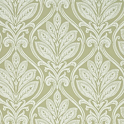 Фото Обои с рисунком - Дамаск - стиль Английская классика - Зеленые - Купить в Интернет-магазине