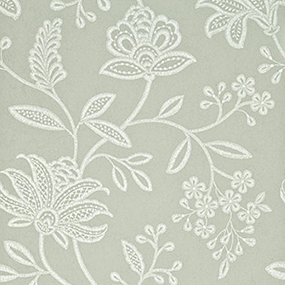 Фото Обои с рисунком - Растение - стиль Английская классика - Серые - Купить в Интернет-магазине