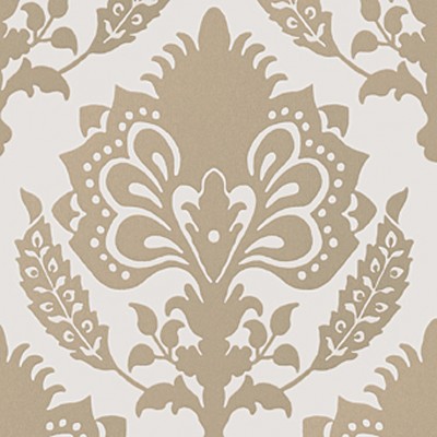 Фото Обои с рисунком - Дамаск - стиль Английская классика - Кремовые - Купить в Интернет-магазине