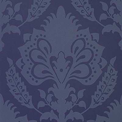 Фото Обои с рисунком - Дамаск - стиль Английская классика - Синие - Купить в Интернет-магазине