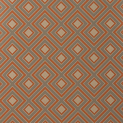 Фото Обои с рисунком - Орнамент - стиль Английская классика - Оранжевые - Купить в Интернет-магазине