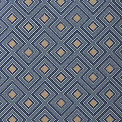 Фото Обои с рисунком - Орнамент - стиль Английская классика - Синие - Купить в Интернет-магазине