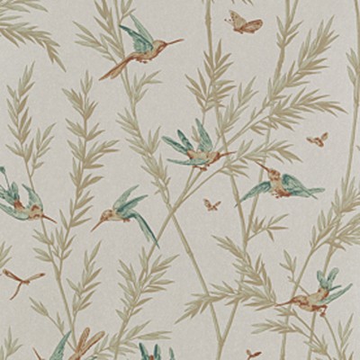 Фото Обои с рисунком - Анималистический принт - стиль Английская классика - Серые - Купить в Интернет-магазине