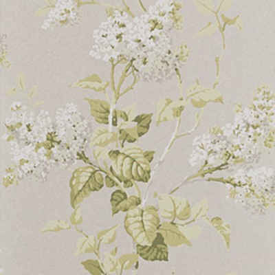 Фото Обои с рисунком - Цветы - стиль Английская классика - Серые - Купить в Интернет-магазине