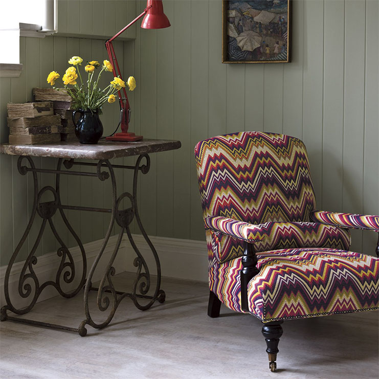 Фото Ткань портьерная с рисунком - Орнамент - стиль Английский - Фиолетовый - Купить в Интернет-магазине Фото Ткань портьерная с рисунком - Орнамент - стиль Английский - Фиолетовый - Купить в Интернет-магазине