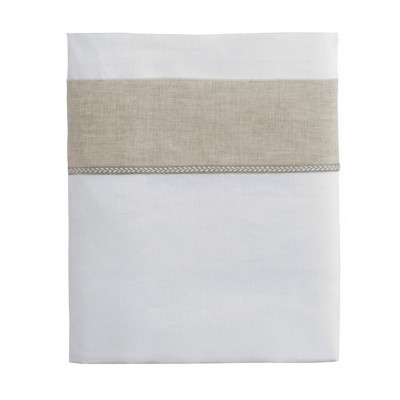 Фото Простынь гладкая - стиль Европейский - Белая - Купить в Интернет-магазине