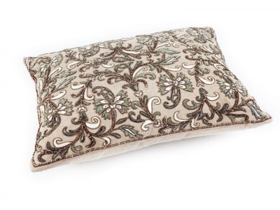 Фото Подушка декоративная - стиль Европейский - Бежевая - В наличии - Купить в Интернет-магазине