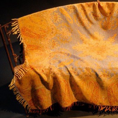 Фото Плед - стиль Европейский - Желтый - Купить в Интернет-магазине