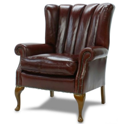 Фото Кресло обитое - стиль Английская классика - Для кабинета - удобное кресло производства США - Wade - Richmond Leather - Купить в Интернет-магазине