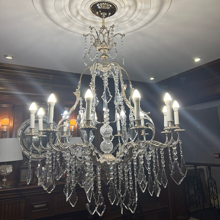 Фото Люстра - стиль Английская классика - Хрустальная - В наличии - Купить в Интернет-магазине