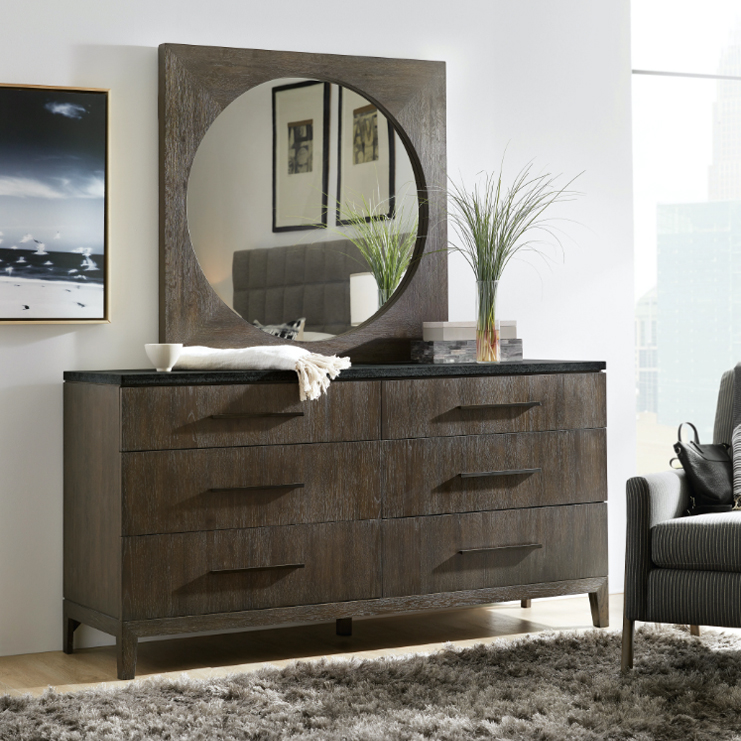 Фото Зеркало настенное - стиль Американская классика - Для гостиной - Купить в Интернет-магазине