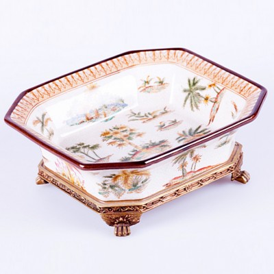 Фото Тарелка, блюдо - стиль Классический - Фарфоровая - В наличии - Купить в Интернет-магазине