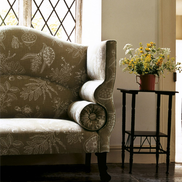 Фото Ткань портьерная с рисунком -  - стиль Английский - Купить в Интернет-магазине