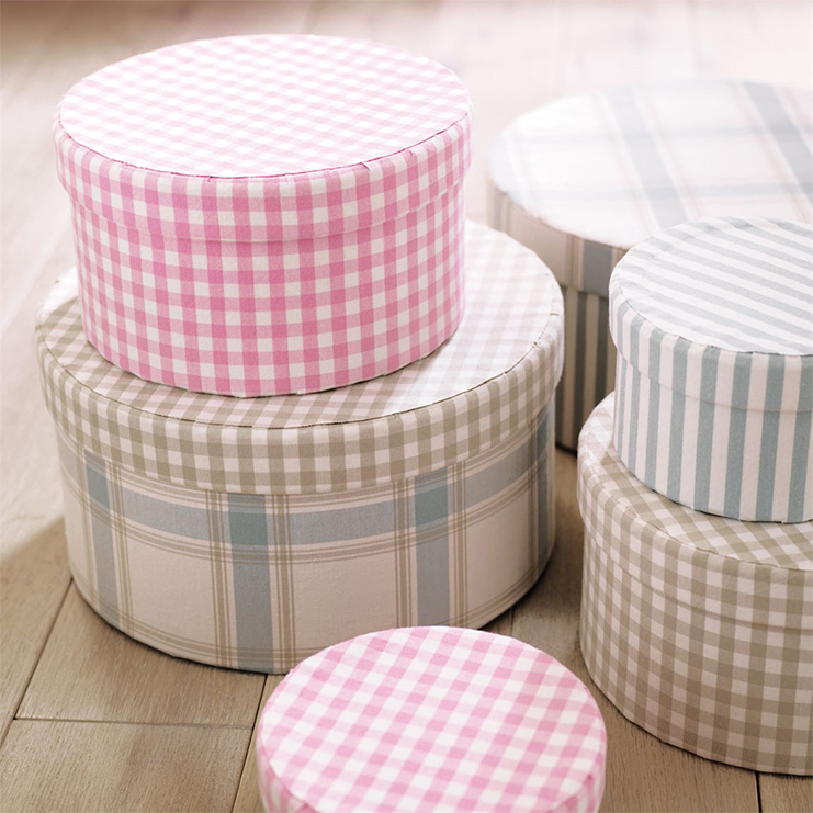 Фото Ткань портьерная с рисунком - Полоски - стиль Английский - Светло-серые - Купить в Интернет-магазине