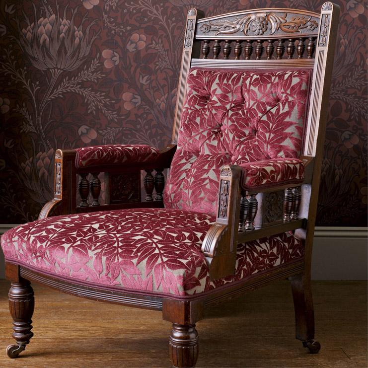 Фото Ткань портьерная с рисунком -  - стиль Английский - Купить в Интернет-магазине