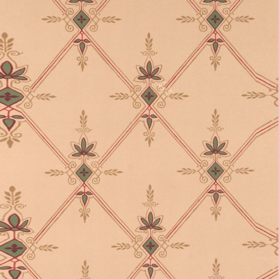 Фото Обои с рисунком - Орнамент - стиль Английская классика - Бежевые - Купить в Интернет-магазине