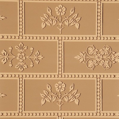 Фото Обои с рисунком - Орнамент - стиль Английская классика - Коричневые - Купить в Интернет-магазине