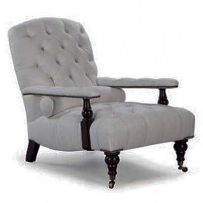 Фото Кресло обитое - стиль Английская классика - Для гостиной - удобное кресло производства США - George Smith - Yorkshire tradition - Купить в Интернет-магазине