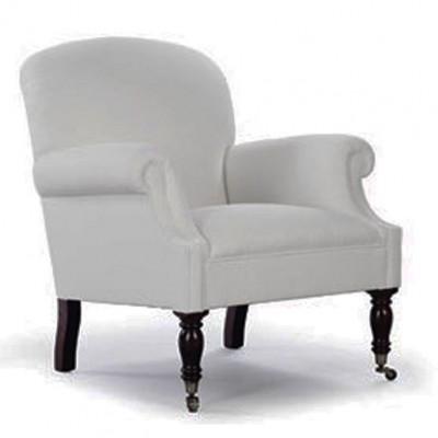 Фото Кресло обитое - стиль Английская классика - Для гостиной - удобное кресло производства США - George Smith - Yorkshire tradition - Купить в Интернет-магазине