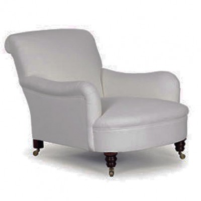 Фото Кресло обитое - стиль Английская классика - Для гостиной - удобное кресло производства США - George Smith - Yorkshire tradition - Купить в Интернет-магазине