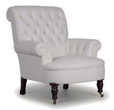 Фото Кресло обитое - стиль Английская классика - Для гостиной - удобное кресло производства США - George Smith - Yorkshire tradition - Купить в Интернет-магазине