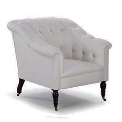 Фото Кресло обитое - стиль Английская классика - Для гостиной - удобное кресло производства США - George Smith - Yorkshire tradition - Купить в Интернет-магазине