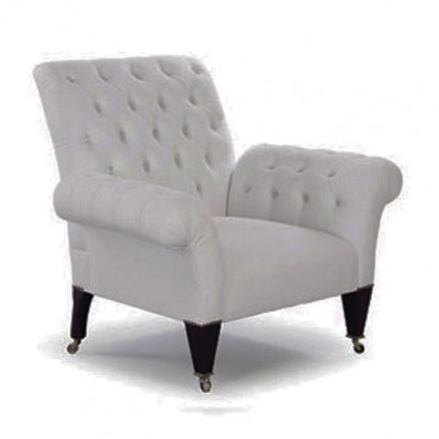 Фото Кресло обитое - стиль Английская классика - Для гостиной - удобное кресло производства США - George Smith - Yorkshire tradition - Купить в Интернет-магазине