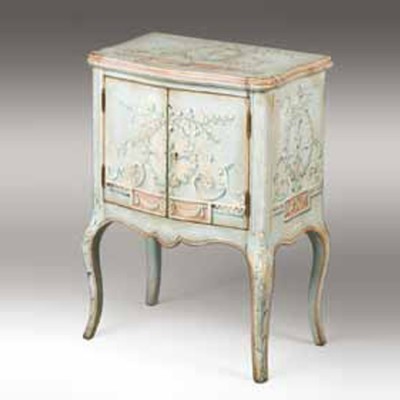 Фото Тумба прикроватная - стиль Европейская эклектика - Для спальни - Купить в Интернет-магазине
