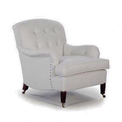 Фото Кресло обитое - стиль Английская классика - Для гостиной - удобное кресло производства США - George Smith - Yorkshire tradition - Купить в Интернет-магазине