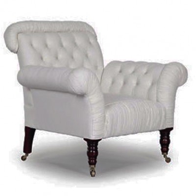 Фото Кресло обитое - стиль Английская классика - Для гостиной - удобное кресло производства США - George Smith - Yorkshire tradition - Купить в Интернет-магазине