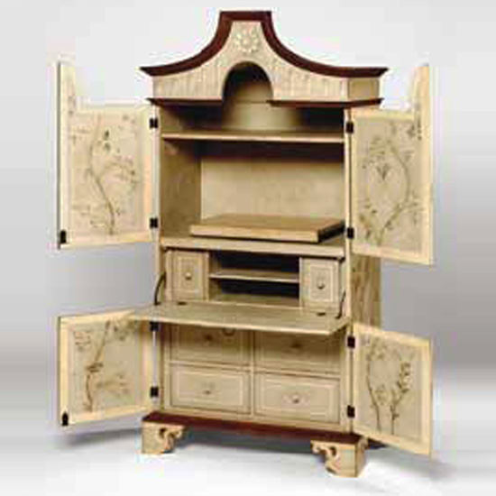 Фото ТВ шкаф - стиль Европейская эклектика - Для спальни - Купить в Интернет-магазине