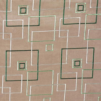 Фото Ткань портьерная с рисунком - Абстракция - стиль Современный - Коричневая - Купить в Интернет-магазине