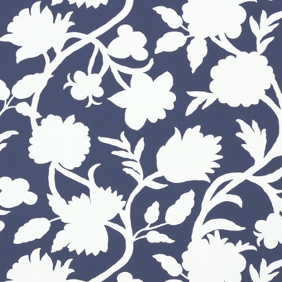 Фото Обои с рисунком - Орнамент - стиль Американский - Синие - Купить в Интернет-магазине