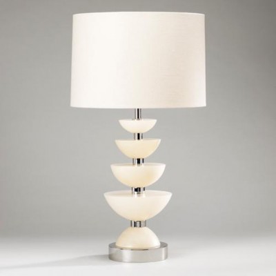 Фото Настольная лампа - стиль Английская классика - Алебастровая - Купить в Интернет-магазине