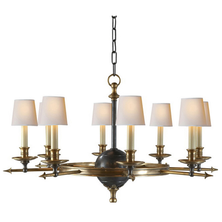 Фото Люстра - стиль Американская классика - Металлическая - Купить в Интернет-магазине Фото Люстра - стиль Американская классика - Металлическая - Купить в Интернет-магазине