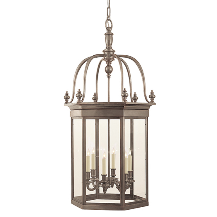 Фото Фонарь - стиль Американская классика - Металлический - Купить в Интернет-магазине