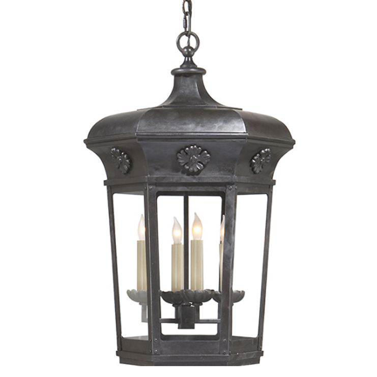Фото Фонарь - стиль Американская классика - Металлический - Купить в Интернет-магазине