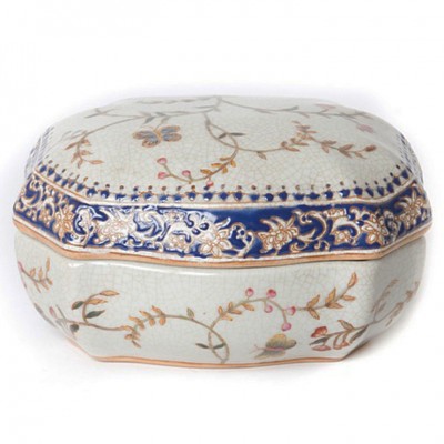 Фото Шкатулкa декоративная - стиль Классический - Керамическая - Купить в Интернет-магазине