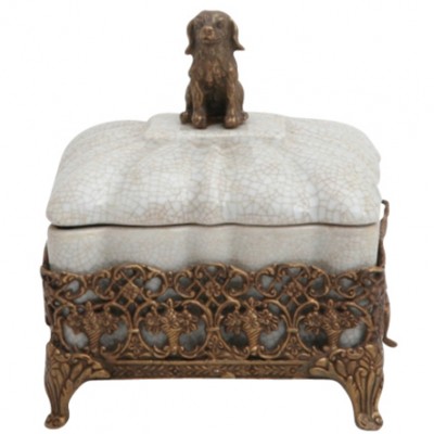 Фото Шкатулкa декоративная - стиль Классический - Фарфоровая - В наличии - Купить в Интернет-магазине